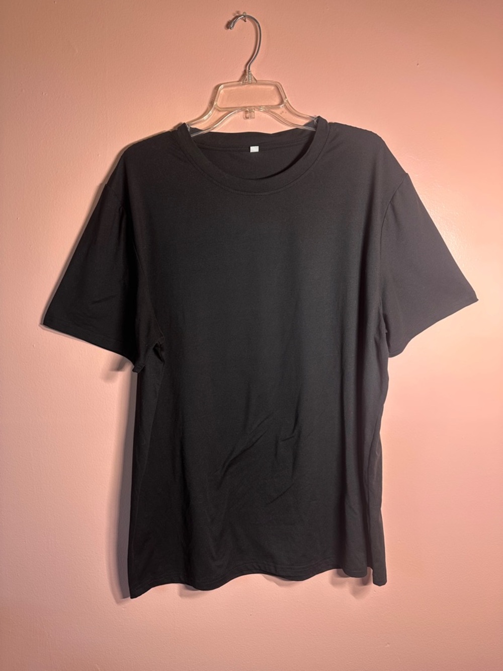 🛍️ 2 for $10 Classic Men's Black Crew Neck T-Shirt - Unbranded
